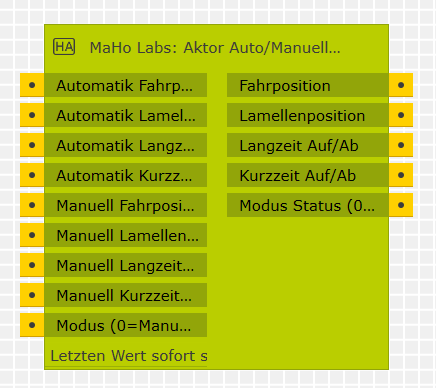 Aktor Auto/Manuell Switch im GPA